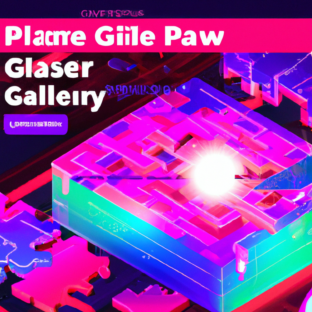 Gallery tile: neon puzzle and HUD